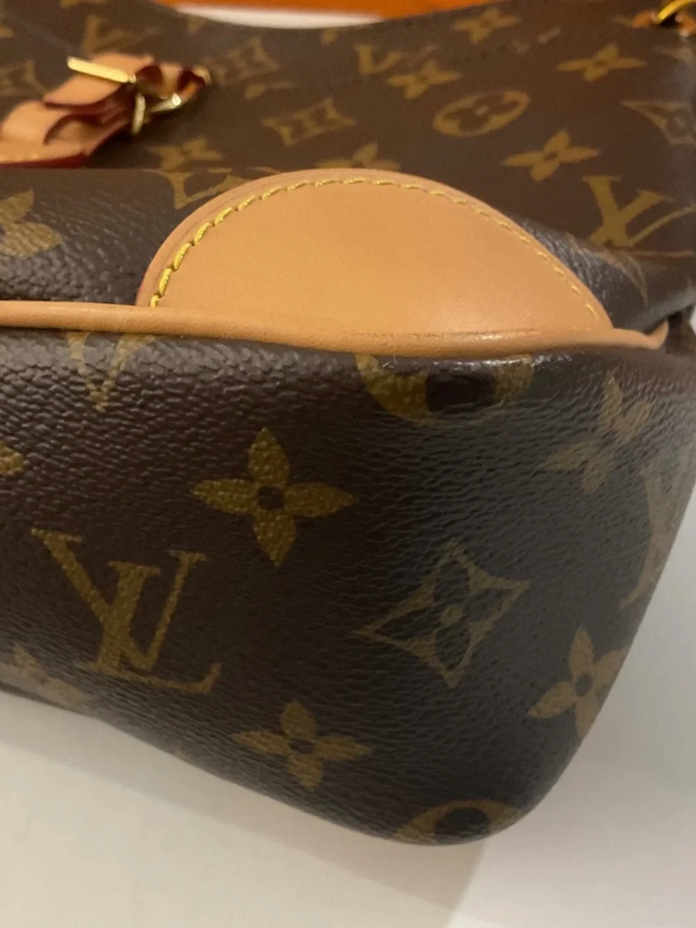 LOUIS VUITTON Shouder Bag Brown Leather M45354.